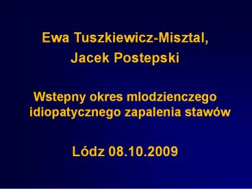 Ewa Tuszkiewicz-Misztal,