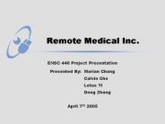 Remote Medical Inc.