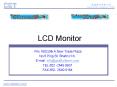 LCD Monitor PowerPoint PPT Presentation