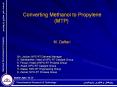 Converting Methanol to Propylene PowerPoint PPT Presentation
