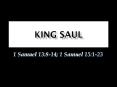 KING SAUL PowerPoint PPT Presentation