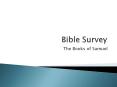 Bible Survey PowerPoint PPT Presentation