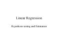 Linear Regression PowerPoint PPT Presentation