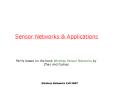 Sensor Networks PowerPoint PPT Presentation