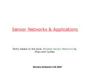 Sensor Networks