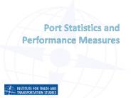 Port Statistics and Performance Measures