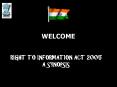 RIGHT TO INFORMATION ACT 2005 PowerPoint PPT Presentation