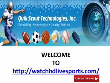 Watch Streaming Sports Online Free