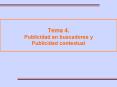 Tema 4. Publicidad en buscadores y Publicidad contextual PowerPoint PPT Presentation