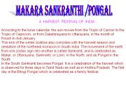 MAKARA SANKRANTHI /PONGAL