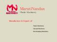 Maruti Nandan Plastic Machinery PowerPoint PPT Presentation