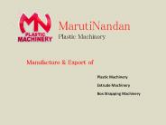 Maruti Nandan Plastic Machinery