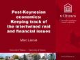 Post-Keynesian economics: Keeping track of the intertwined real and financial issues PowerPoint PPT Presentation