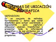 SISTEMAS DE UBICACI