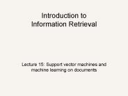 Introduction to Information Retrieval