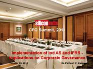 Implementation of Ind AS and IFRS -