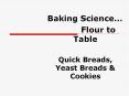 Baking Science PowerPoint PPT Presentation