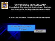 El Sistema Monetario Europeo