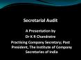 Secretarial Audit PowerPoint PPT Presentation