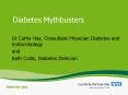 Diabetes Mythbusters PowerPoint PPT Presentation