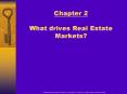 Chapter 2 What drives Real Estate Markets? PowerPoint PPT Presentation
