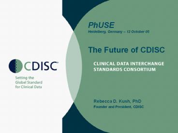 PhUSE Heidelberg, Germany 