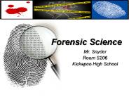 Forensic Science