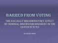 Barred from Voting PowerPoint PPT Presentation