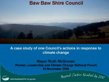 Baw Baw Shire Council