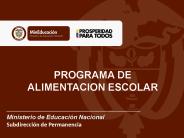 PROGRAMA DE ALIMENTACION ESCOLAR