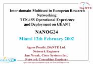 Nanog24 GEANT