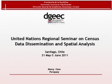 Presidencia de la Rep