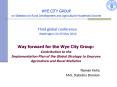 WYE CITY GROUP on Statistics on Rural Development and Agricultural Household Income PowerPoint PPT Presentation