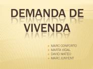 DEMANDA DE VIVENDA