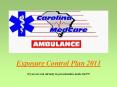 Exposure Control Plan 2011 PowerPoint PPT Presentation