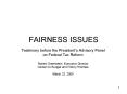 FAIRNESS ISSUES PowerPoint PPT Presentation