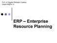 ERP  PowerPoint PPT Presentation