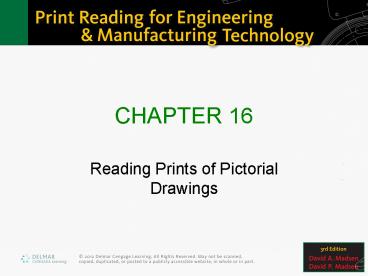 Reading Prints of Pictorial Drawings