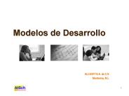 Modelos de Desarrollo