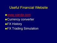 Useful Financial Website