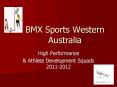 BMX Sports Western Australia PowerPoint PPT Presentation
