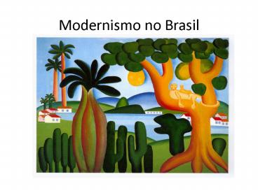 Modernismo no Brasil
