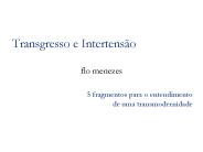 Transgresso e Intertens