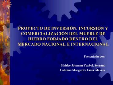 PROYECTO DE INVERSI
