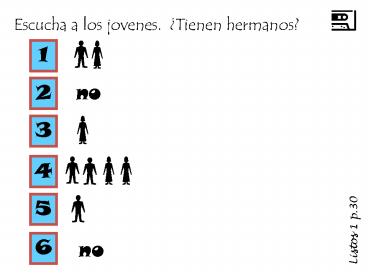 Escucha a los jovenes. 