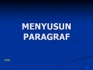 MENYUSUN PARAGRAF