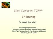 IP Routing