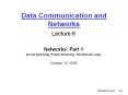 Data Communication and Networks PowerPoint PPT Presentation