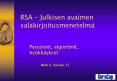 RSA  PowerPoint PPT Presentation