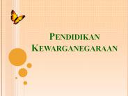 Pendidikan Kewarganegaraan